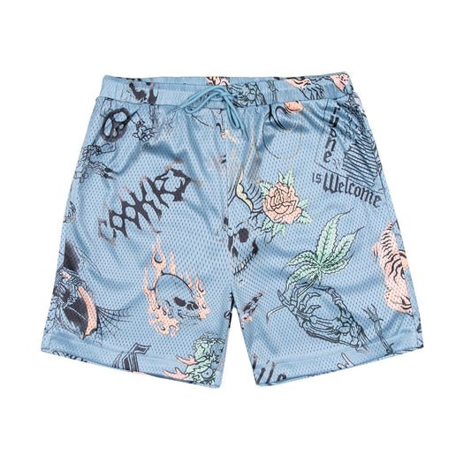 Heaven Can Wait Mesh Shorts front view