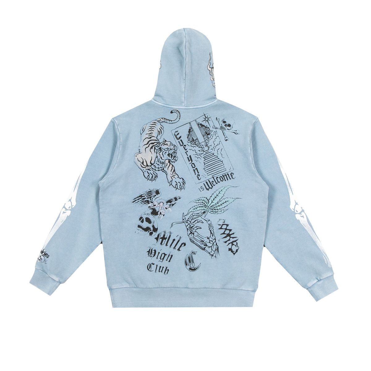 Cookies Heaven Can Wait Hoodie back view