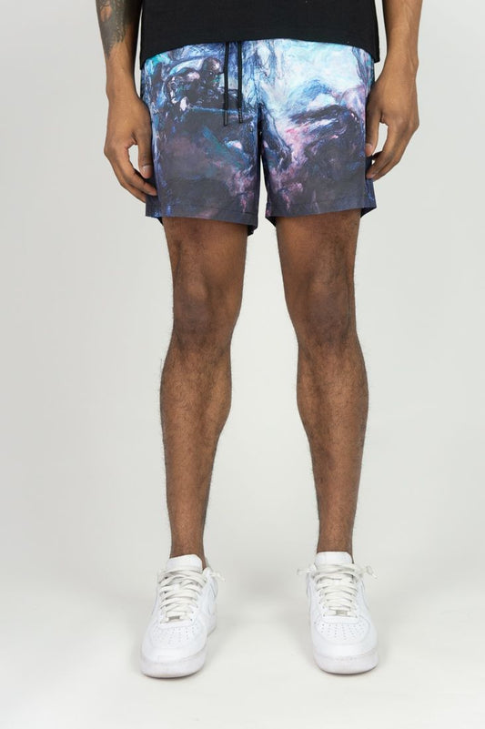 Rebel Minds Men’s Arts of War Board Shorts