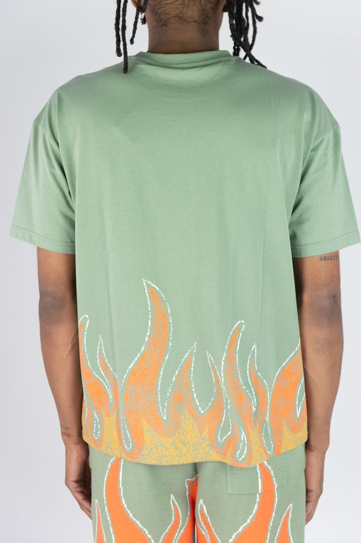 Rebel Minds Flame 8 Ball Tee