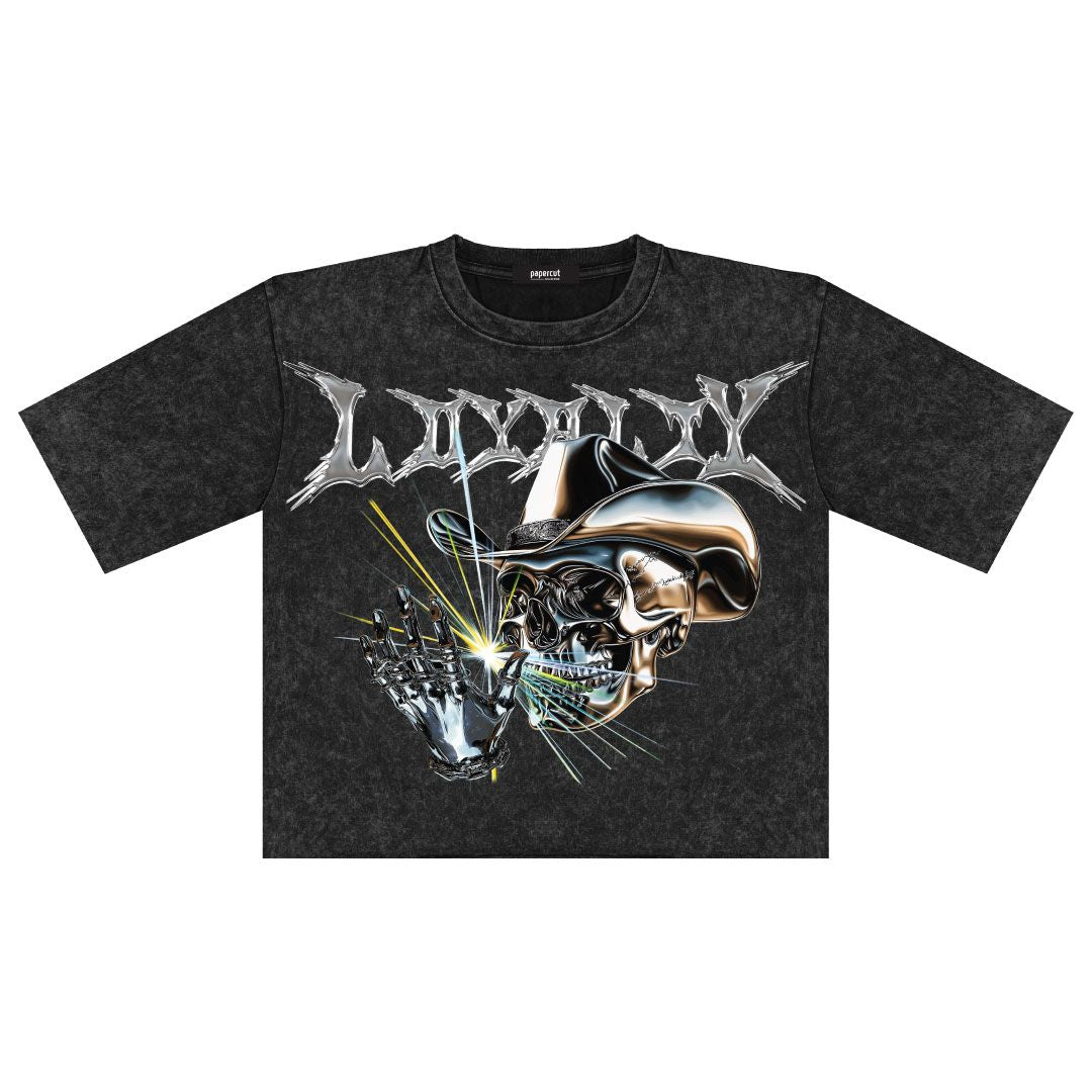 Loyalty Crop Tee front view