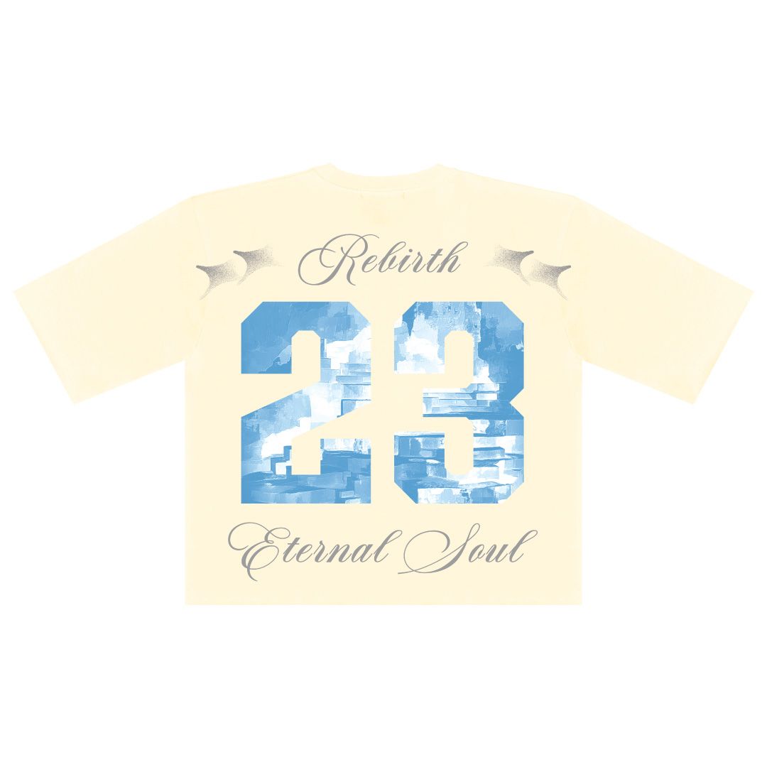 Rebirth Crop Tee back view