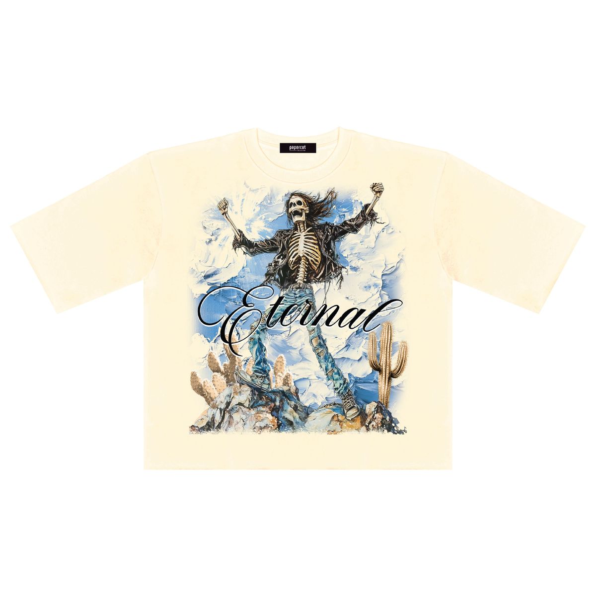 Rebirth Crop Tee front view