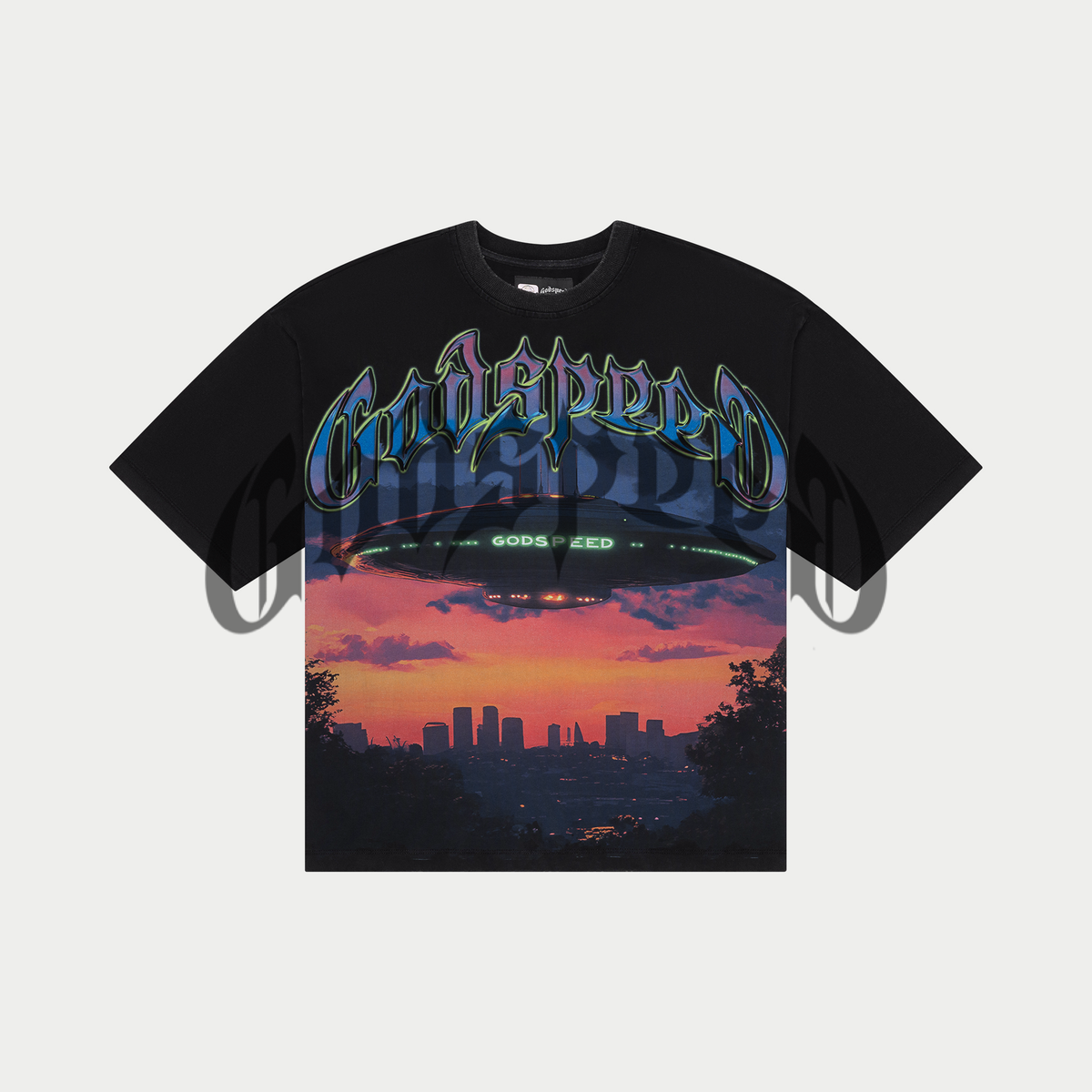 Godspeed U.A.P. Tee front view