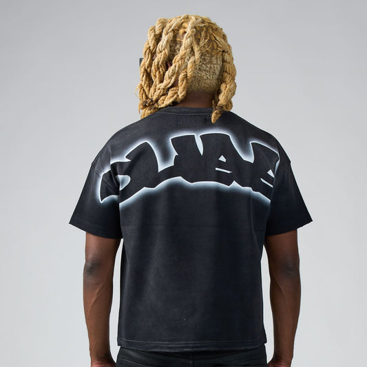 Duaa Grill T-Shirt | Oversized Tiger Graphic Tee back