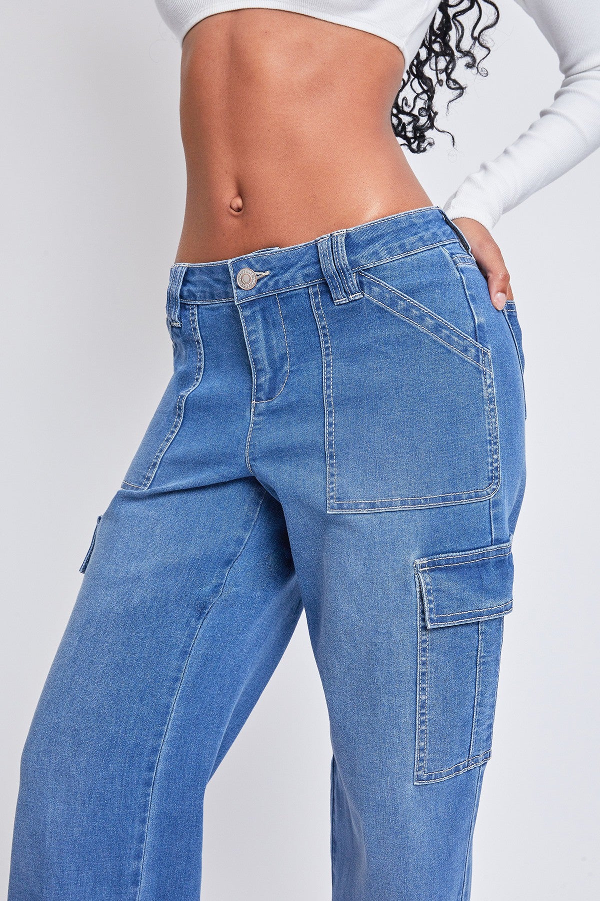 Low Rise Cargo Jean