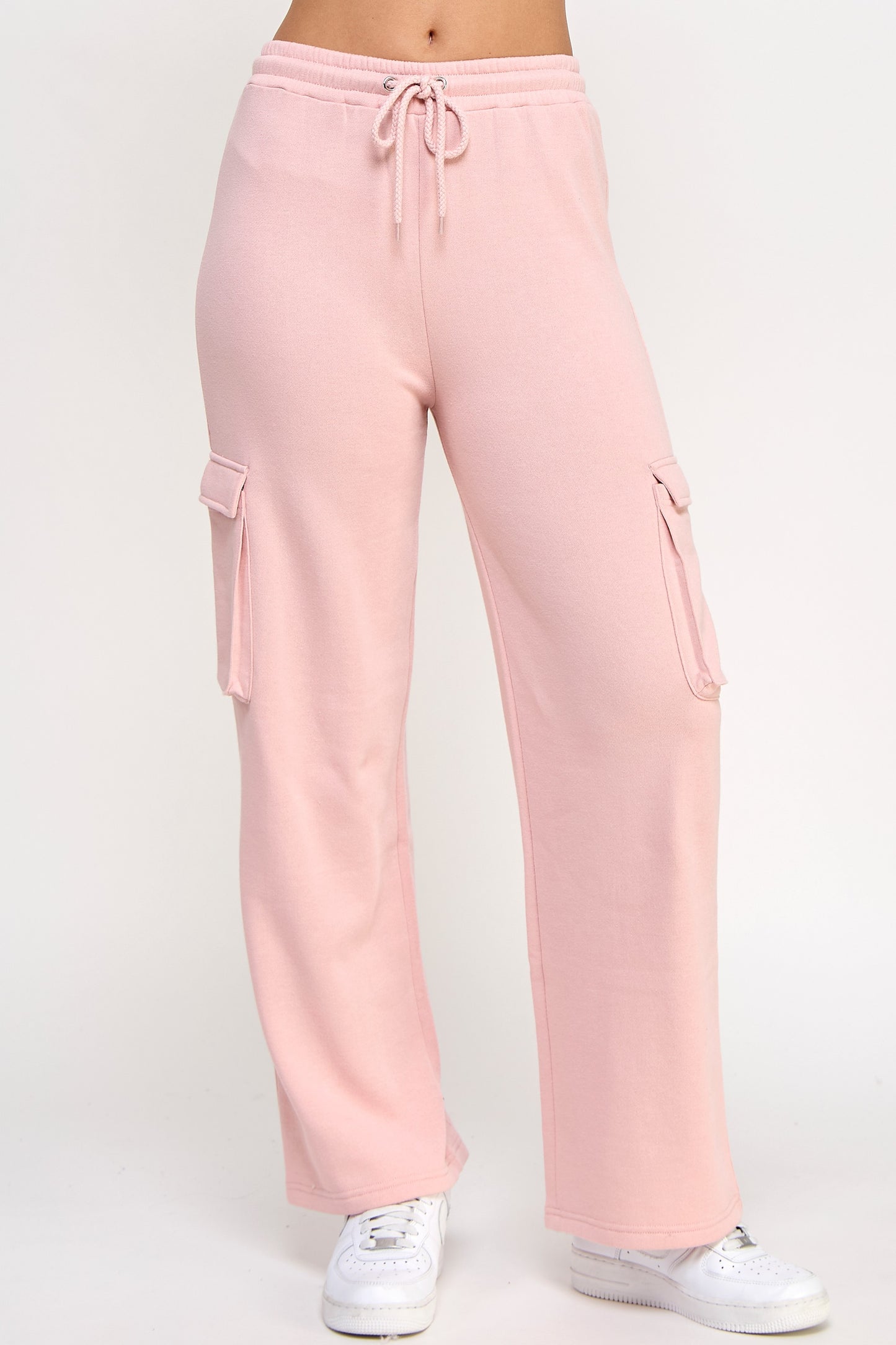 Cargo Straight Leg Sweatpant