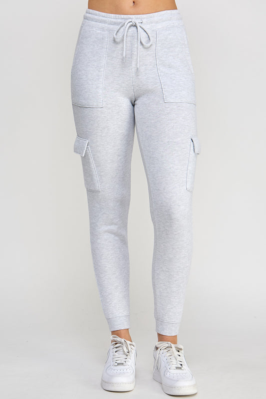 High Rise Cargo Joggers