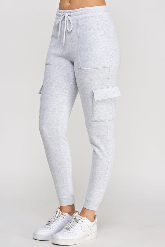 High Rise Cargo Joggers