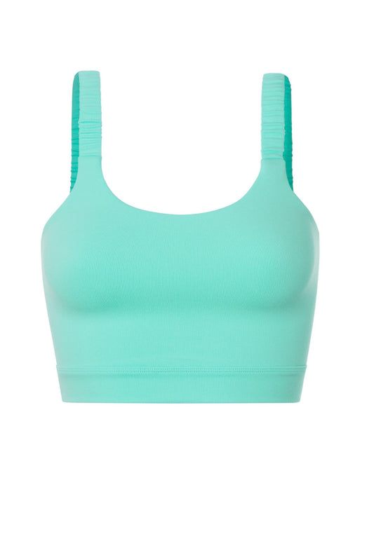 Scrunch Strap Crop Tank