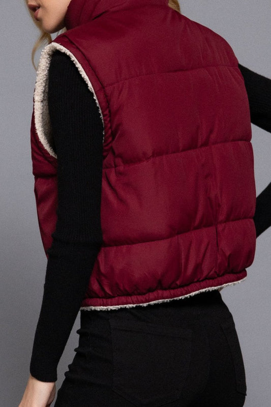 Reversible Sherpa Vest