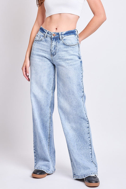High Rise Wide Leg Jeans