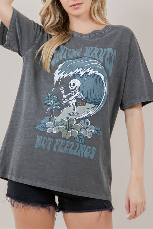 Catch Waves Tee front view