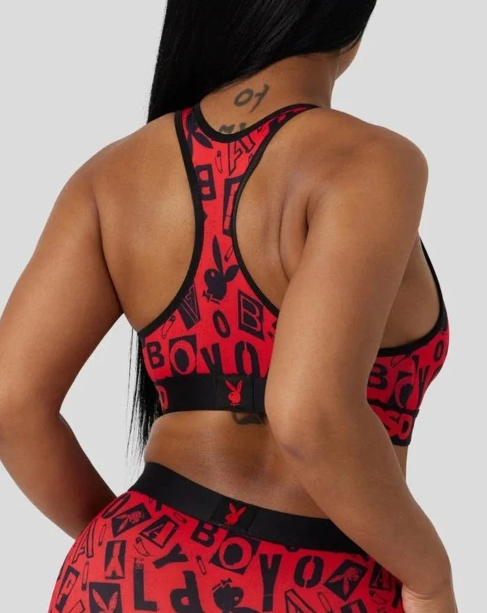 PSD Playboy Anarchy Sports Bra back view