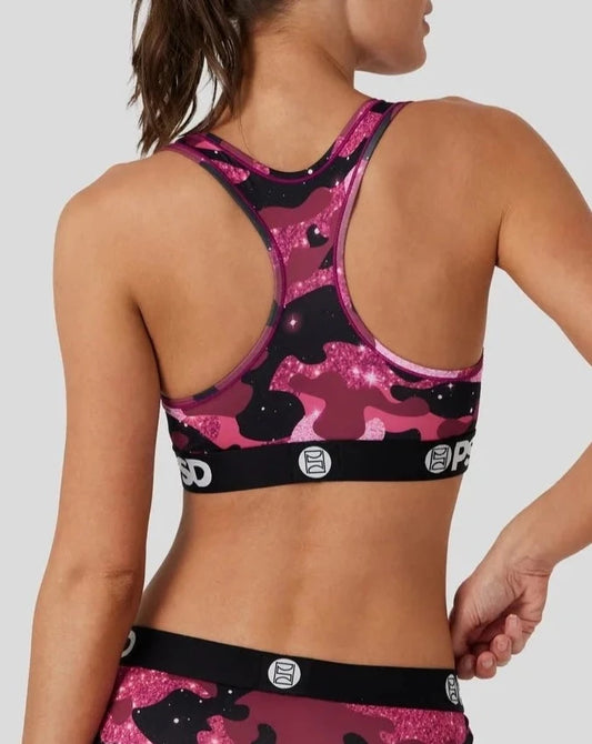 PSD Iced Camo Sports Bra back view