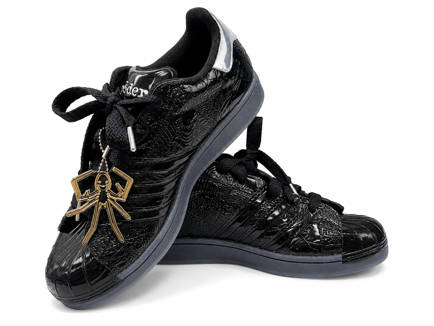 SP5DER x adidas Superstar Black KJ7021 Core Black Shell Toe 