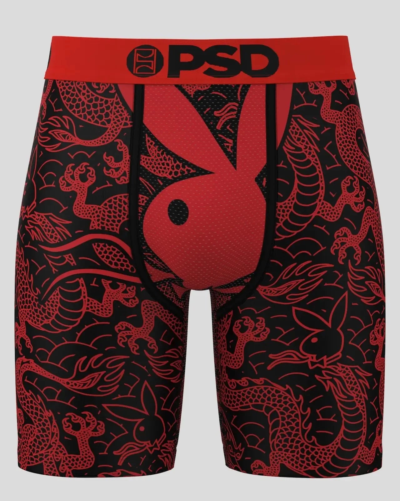 PSD Playboy Dragon Boxers front view