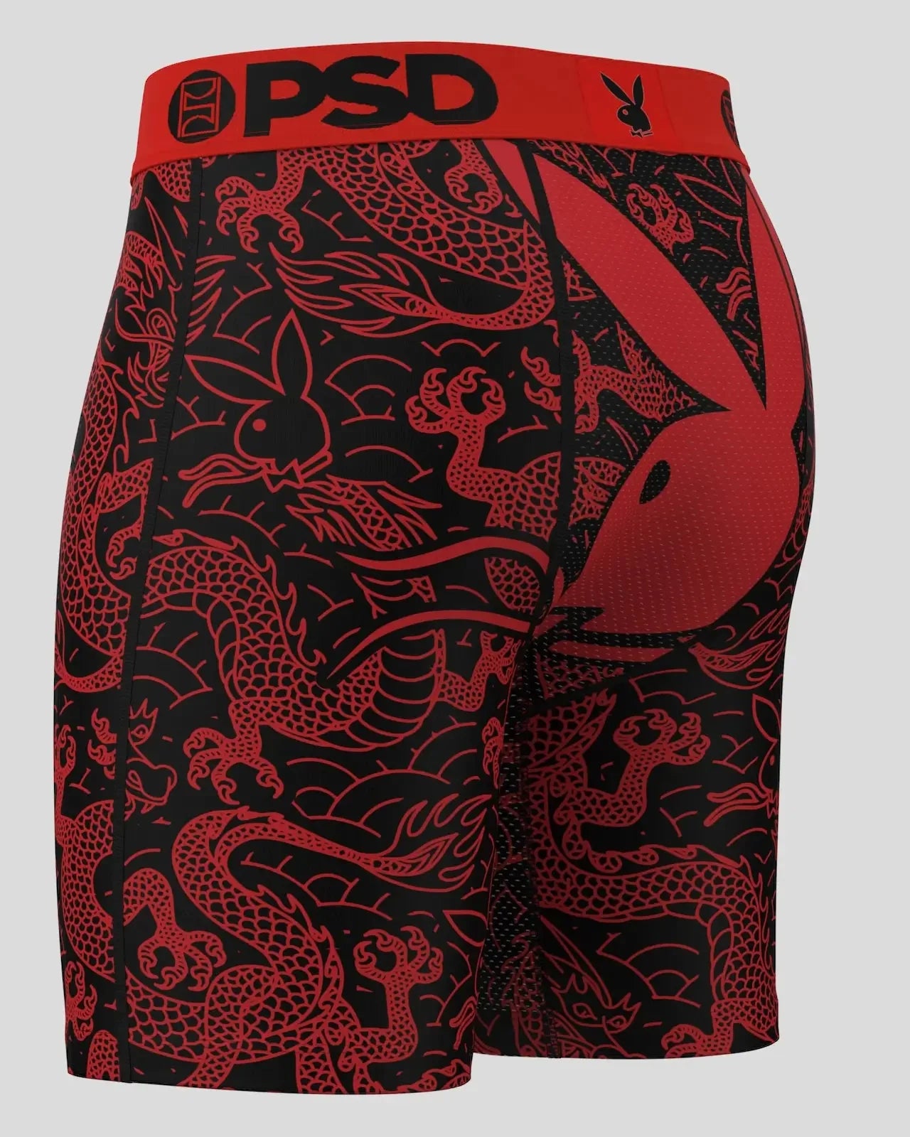 PSD Playboy Dragon Boxers back view
