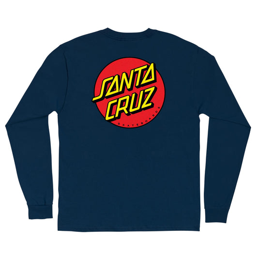 Santa Cruz Classic Dot Tee back view