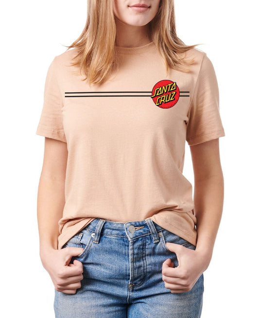 Santa Cruz Women's Classic Dot Tee front view