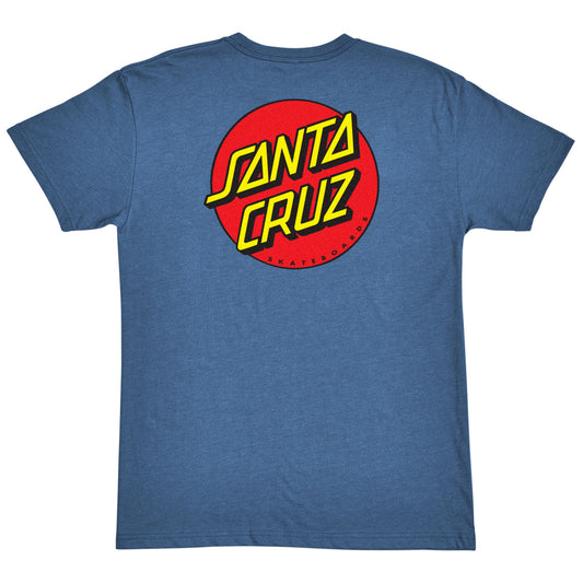 Santa Cruz Classic Dot Tee back view