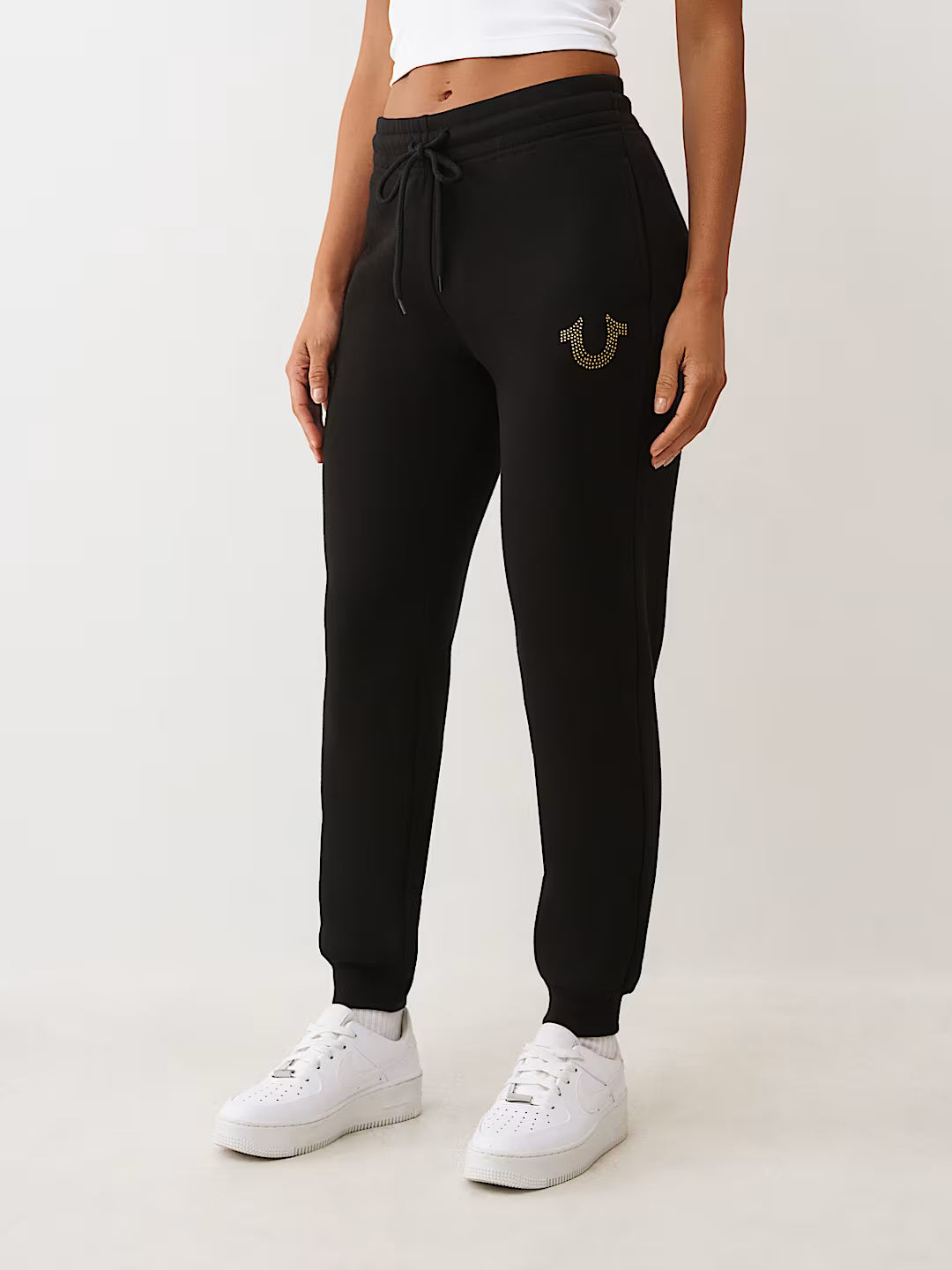 True Religion Crystal Horseshoe Jogger