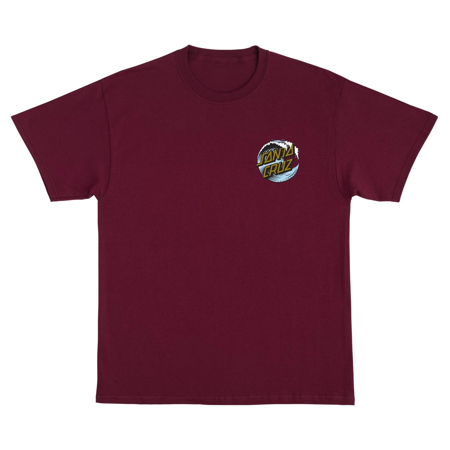 Santa Cruz Men's Wave Dot Tee front view