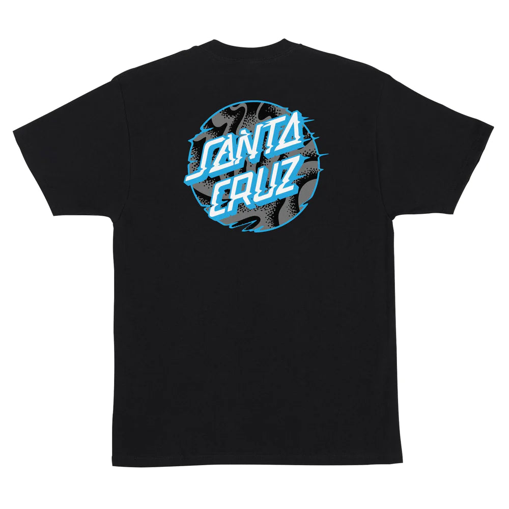 Santa Cruz Men's Vivid Slick Dot Tee back view