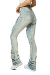 Women's Utility Stacked Jeans