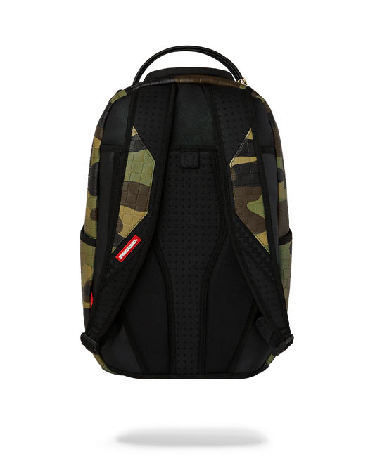 CAMO SPRAYGROUND BACKPACK BACK