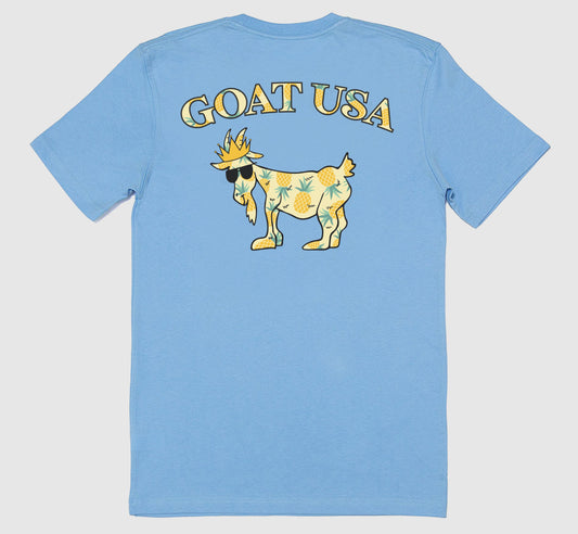 Goat USA Pineapple Tee back view