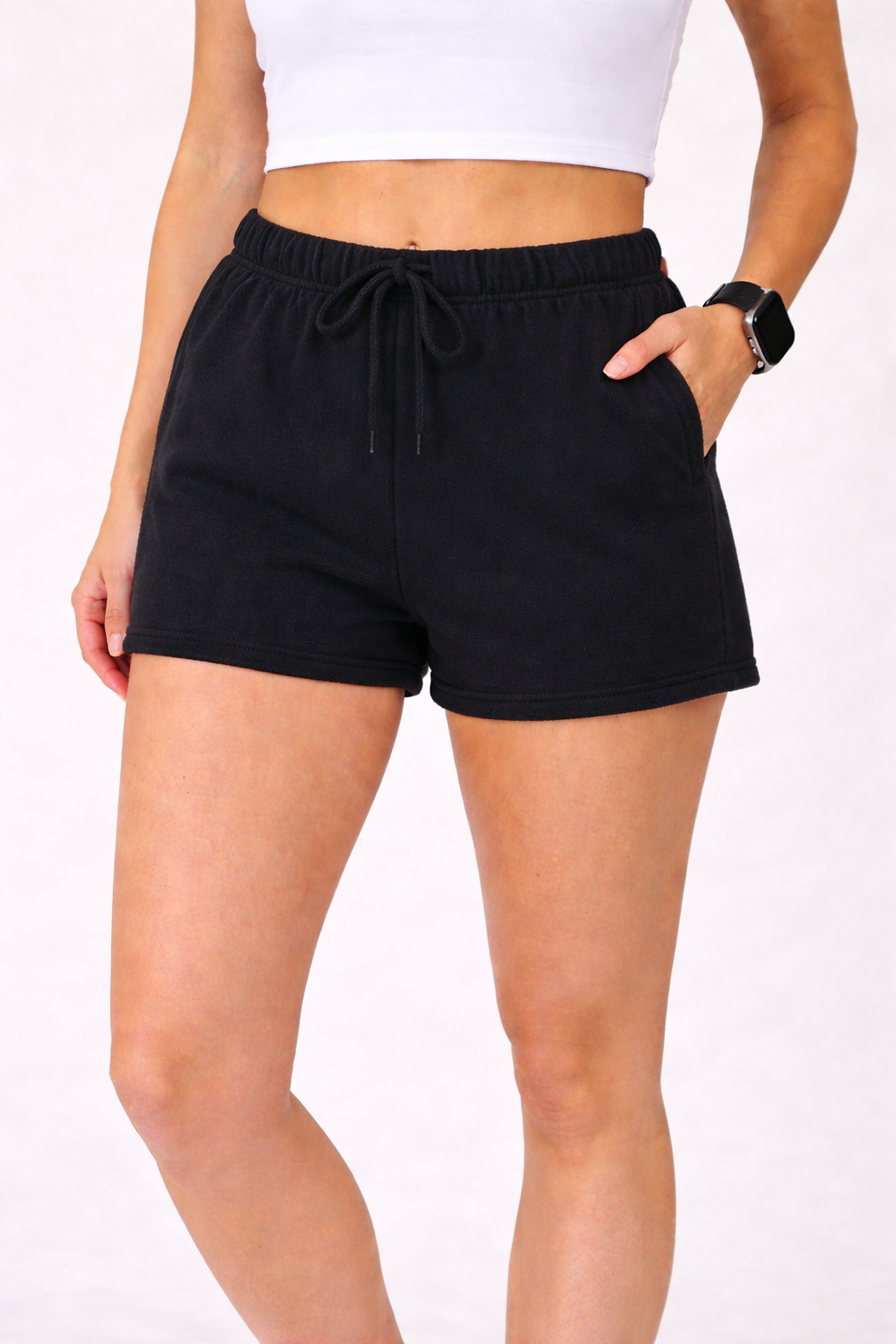 Reflex Basic Fleece Shorts With Side Pockets