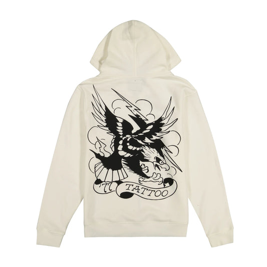 Ed Hardy Eagle Zip Up Hoodie back view