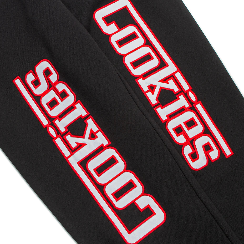 Cookies Enzo Fleece Sweatpants close up view