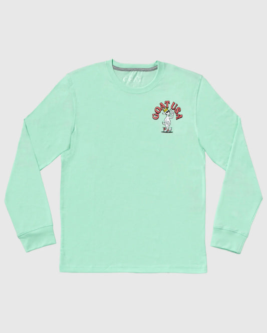 Goat USA Number One Long Sleeve Tee front view