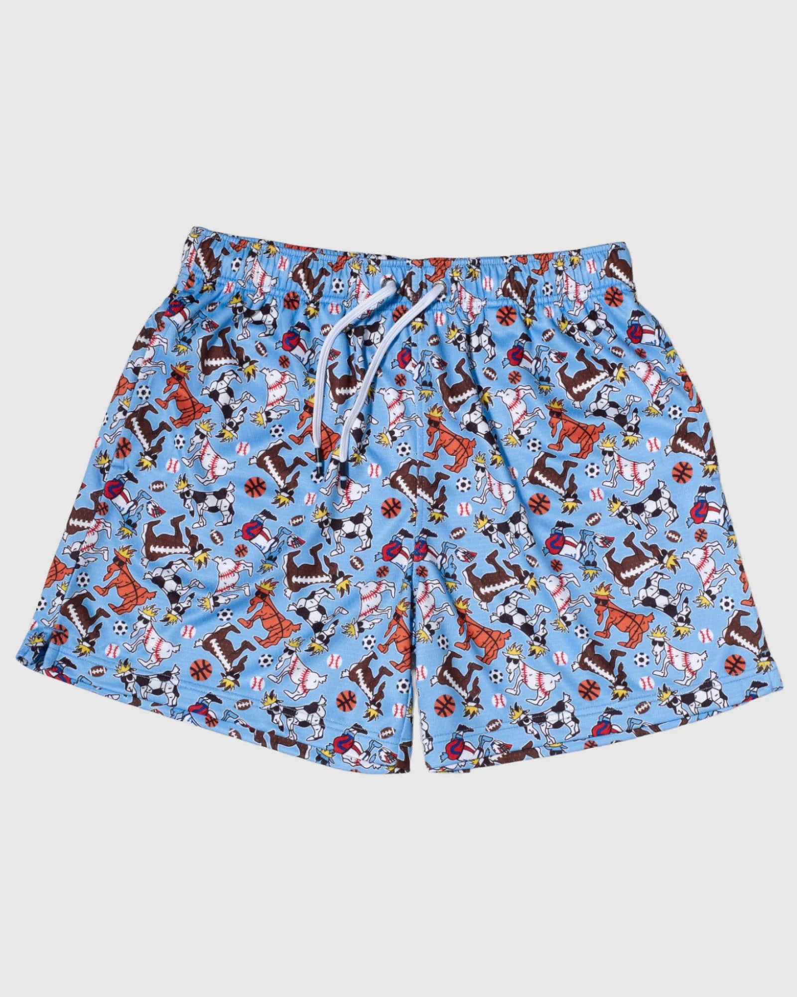 Goat USA Sports AOP Mesh Shorts front view