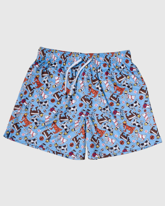 Goat USA Sports AOP Mesh Shorts front view