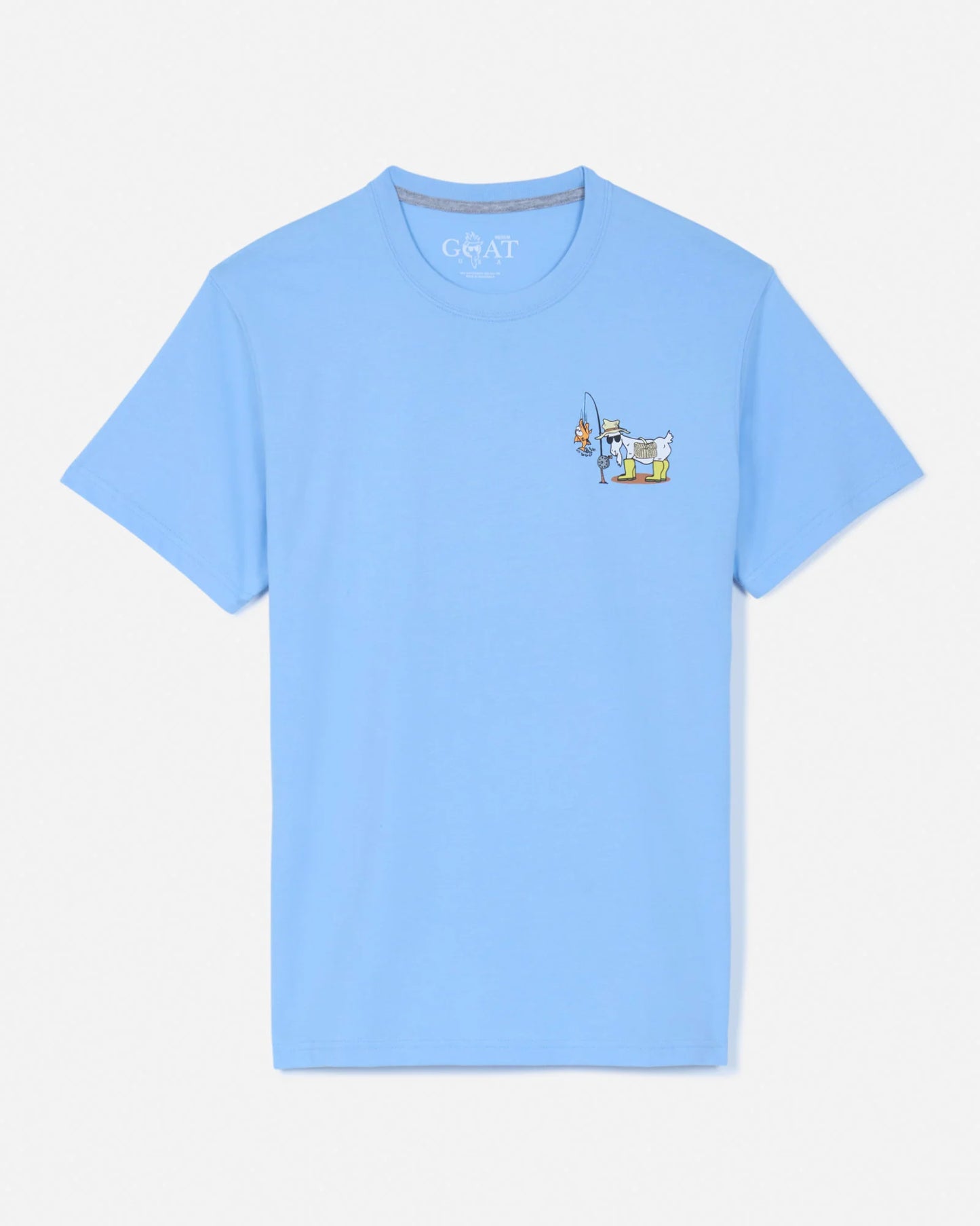 Goat USA Keeping it Reel Tee front view