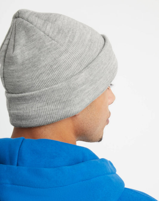 Script Cuff Beanie back view