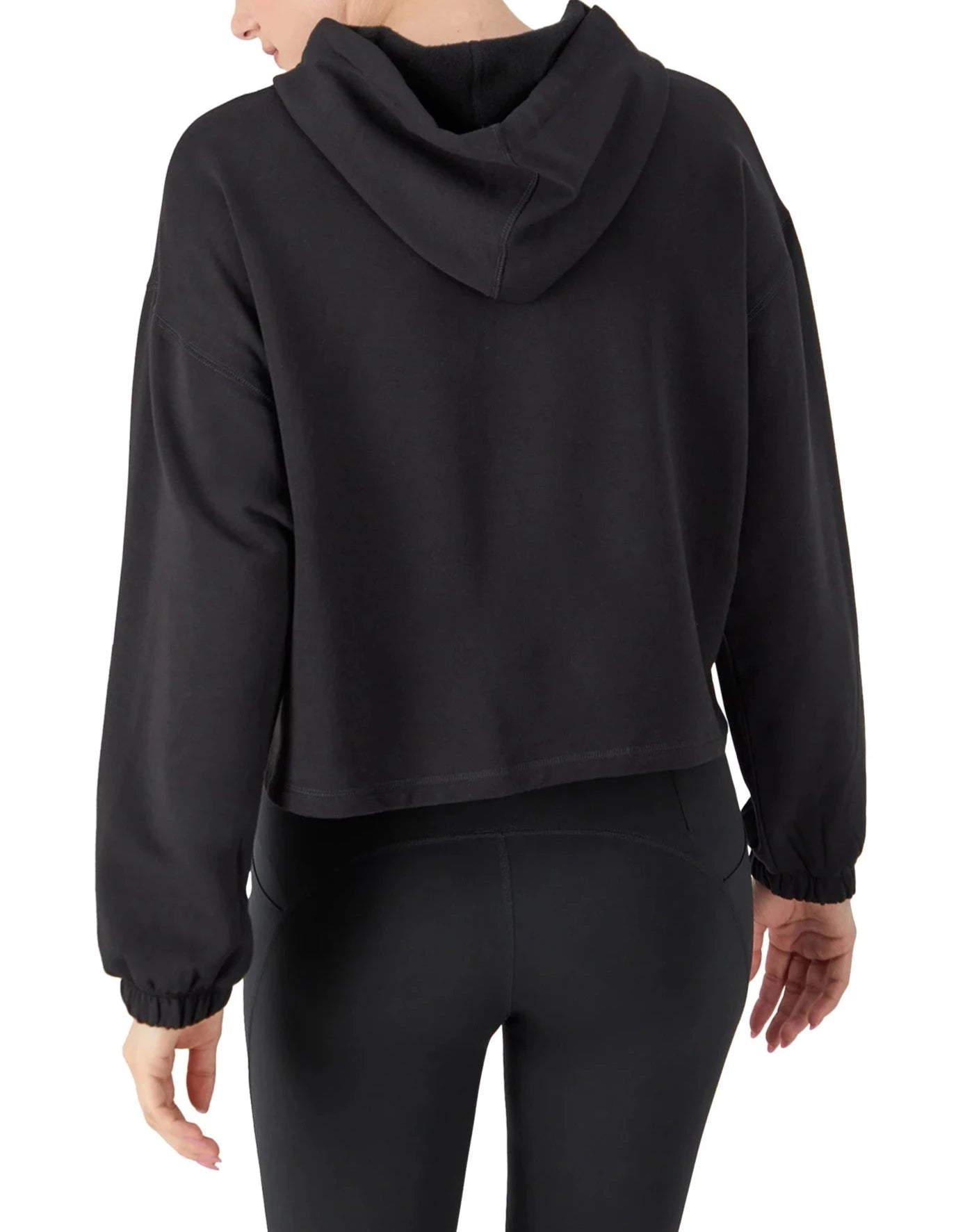 Soft Touch C Logo Hoodie back view