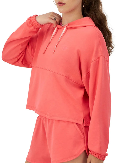 Soft Touch C Logo Hoodie front view