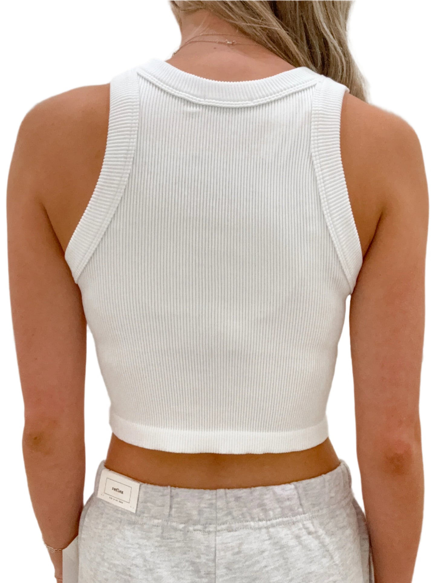 Seamless Racer Crop Tank