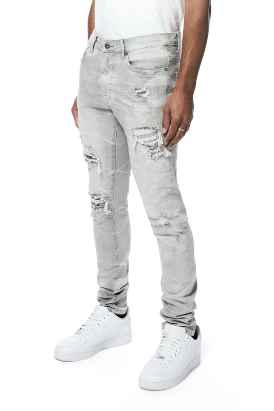 Men's Lightening Effect Jeans