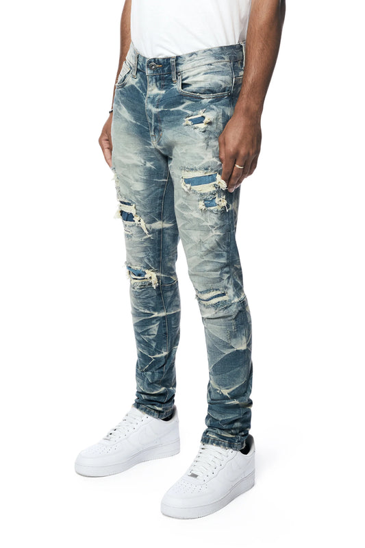 Men's Lightening Effect Jeans