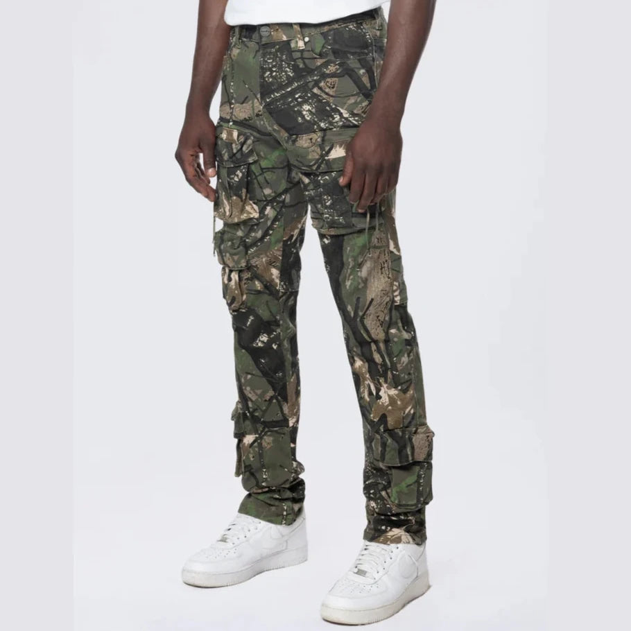 Men's Slim Camo Cargo Pant