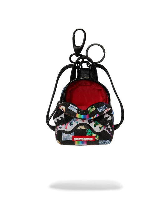 Sprayground Sharkverse Universe Backpack Keychain inside