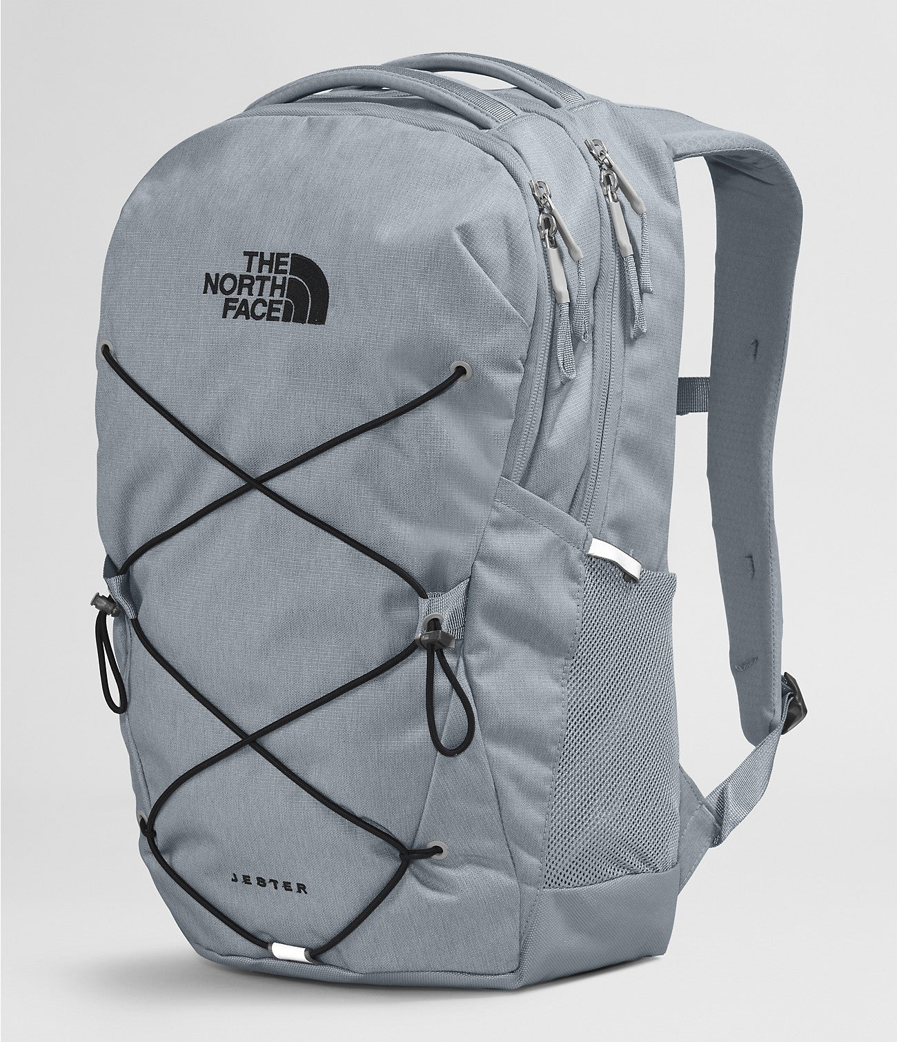 The North Face Jester Backpack: MID Grey Dark Heather/Black The North Face Jester Backpack: MID Grey Dark Heather/Black