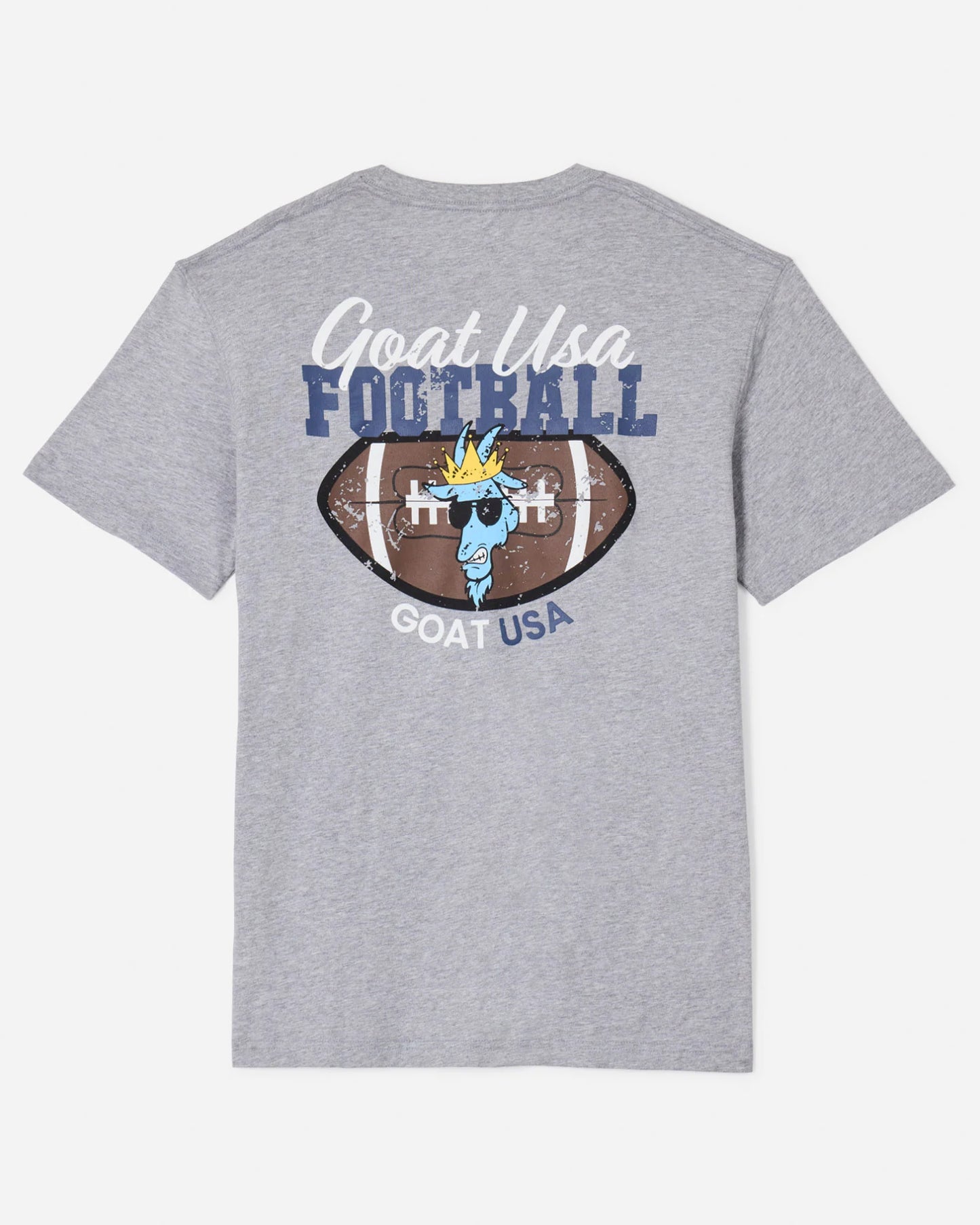Goat USA Game Time Football Tee back view