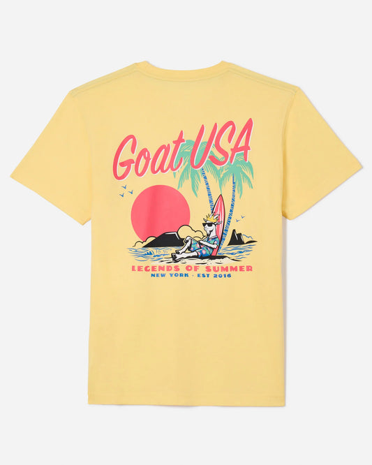 Goat USA LOS Paradise Tee back view