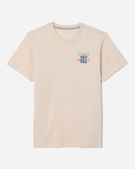 Goat USA Catch A Wave Tee front view